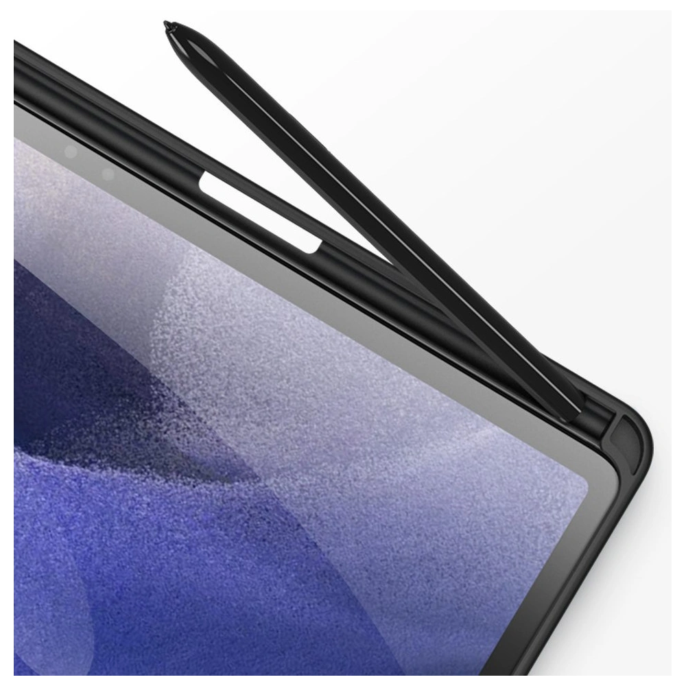 Hurtownia GSM - Case Dux Ducis Toby Samsung Galaxy Tab S8+ Plus/Tab S7+ Plus/Tab S7 FE mit Halterung für den Stylus schwarz - DDS588 - {ean13} - Hurt