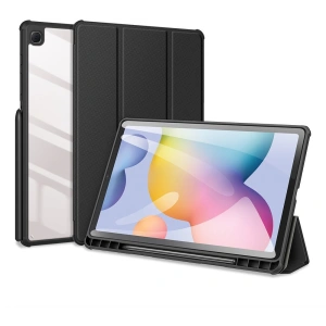 Hurtownia GSM - Dux Ducis Toby tok Samsung Galaxy Tab S6 Lite stylus tartóval fekete - DDS589 - {ean13} - Hurt