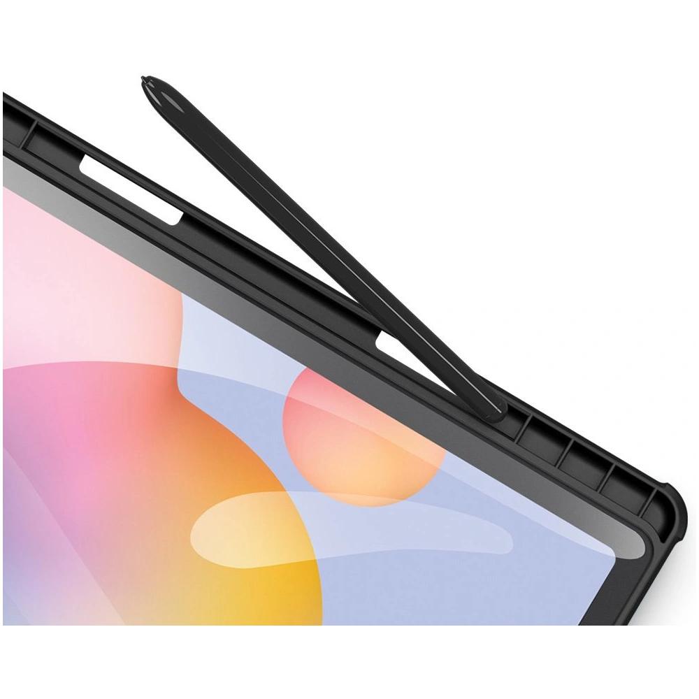 Hurtownia GSM - Etui Dux Ducis Toby Samsung Galaxy Tab S6 Lite cu suport pentru stylus negru - DDS589 - {ean13} - Hurt