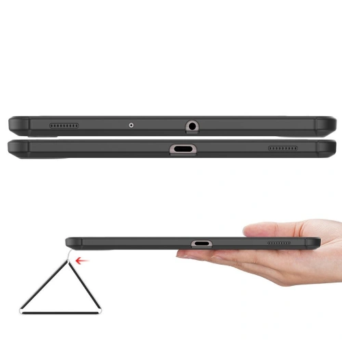 Etui Dux Ducis Toby Samsung Galaxy Tab S6 Lite z uchwytem na rysik czarny