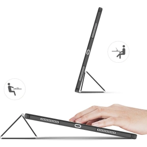 Hurtownia GSM - Etui Dux Ducis Toby Apple iPad Pro 12.9 2021 (5. generație) suport pentru creion negru - DDS592 - {ean13} - Hurt