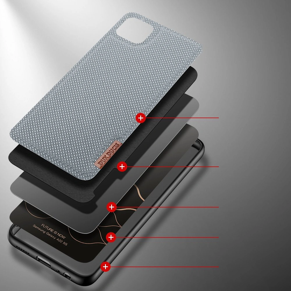 Hurtownia GSM - Etui Dux Ducis Fino Samsung Galaxy A22 5G gri - DDS596 - {ean13} - Hurt