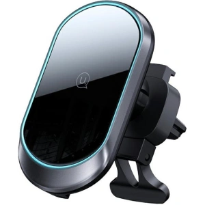 Hurtownia GSM - Magnetischer Halter USAMS Wireless Charging 15W Air Vent schwarz CD182ZJ01 - USA801 - {ean13} - Hurt