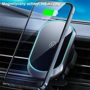 Hurtownia GSM - Magnetischer Halter USAMS Wireless Charging 15W Air Vent schwarz CD182ZJ01 - USA801 - {ean13} - Hurt