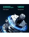 Hurtownia GSM - Myjka ciśnieniowa USAMS 5000 mAh + wąż ogrodowy 5m czarny/black US-ZB252 - USA802 - {ean13} - Hurt