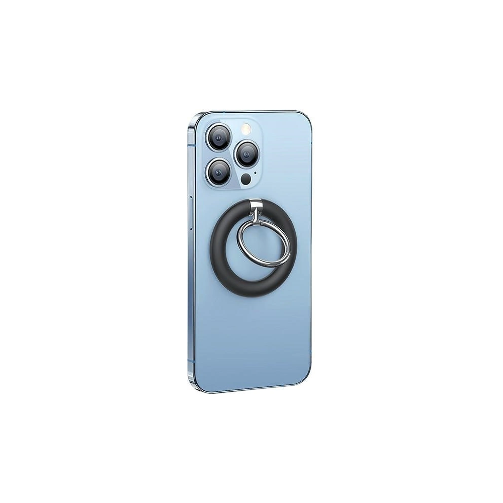 Hurtownia GSM - Suport pentru deget USAMS Ring holder magnetic negru/black US-ZJ071 - USA803 - {ean13} - Hurt