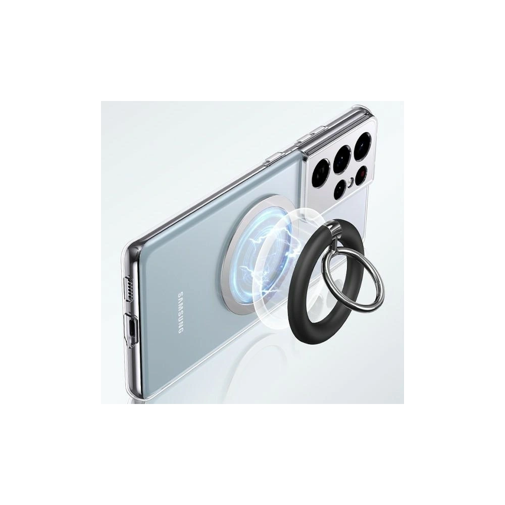 Hurtownia GSM - Suport pentru deget USAMS Ring holder magnetic negru/black US-ZJ071 - USA803 - {ean13} - Hurt