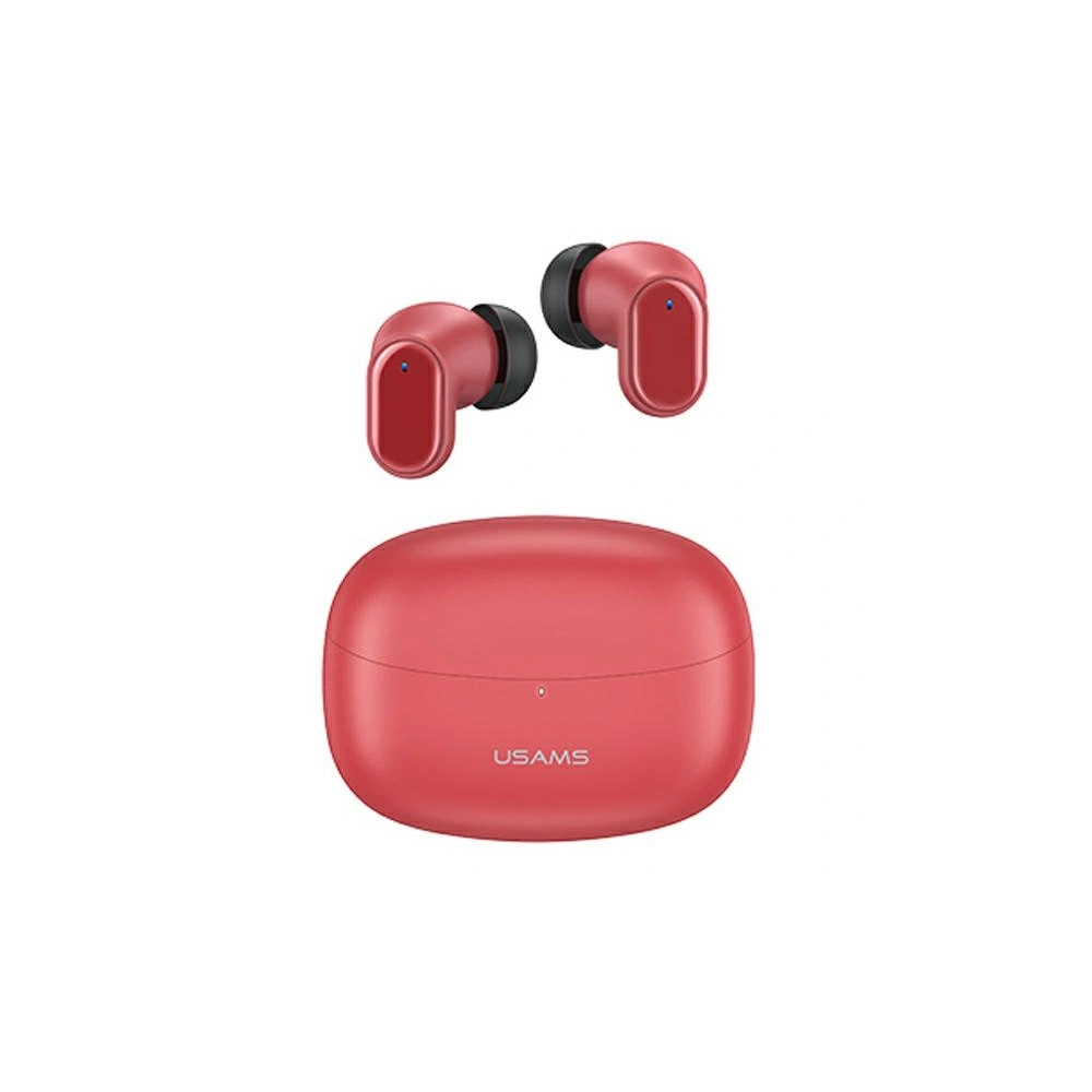 Wholesale USAMS BH series TWS Earphones Bluetooth 5.1 red BHUBH03 - USA806 - {ean13} - Hurt
