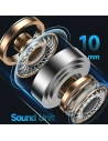 Wholesale USAMS BH series TWS Earphones Bluetooth 5.1 red BHUBH03 - USA806 - {ean13} - Hurt