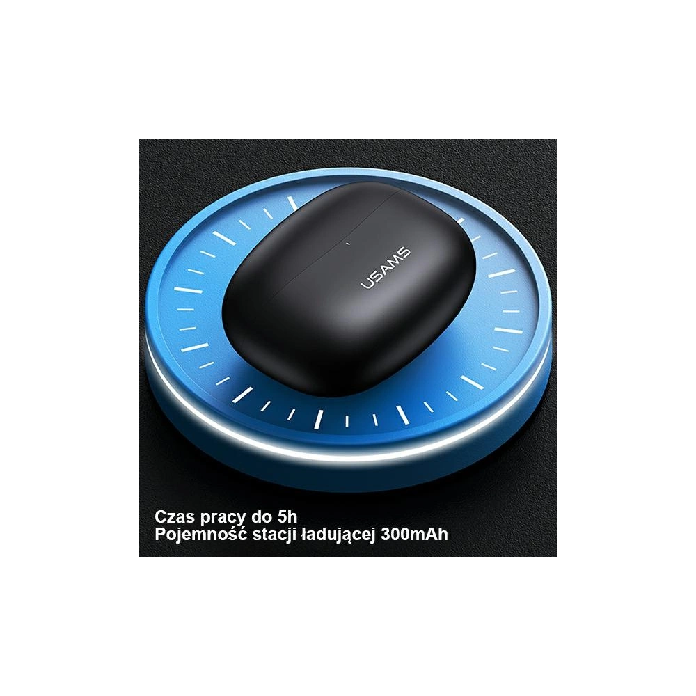 Hurtownia GSM - Słuchawki TWS USAMS BH series Bluetooth 5.1 czerwony/red BHUBH03 - USA806 - {ean13} - Hurt