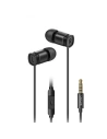 Căști USAMS EP-46 jack 3,5 mm negru/black 1,2m HSEP4601