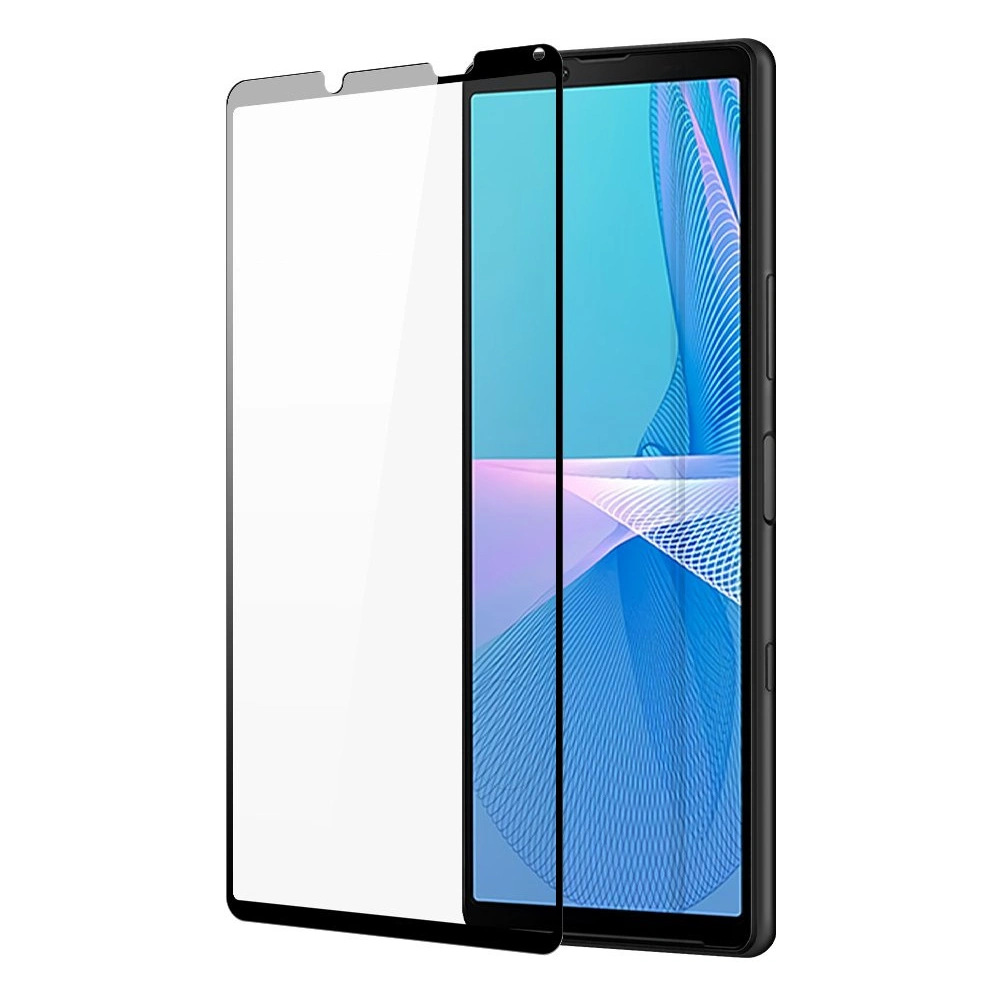 Hurtownia GSM - Dux Ducis 10D Edzett Üveg Sony Xperia 10 III fekete (tokbarát) - DDS605 - {ean13} - Hurt