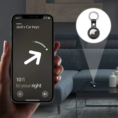 Brelok Dux Ducis Apple AirTag czarny