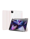 Etui Dux Ducis Toby Apple iPad Air 10.9 2020/2022 (4. și 5. generație) / iPad Air 11 2024 (6. generație) suport pentru creion roz
