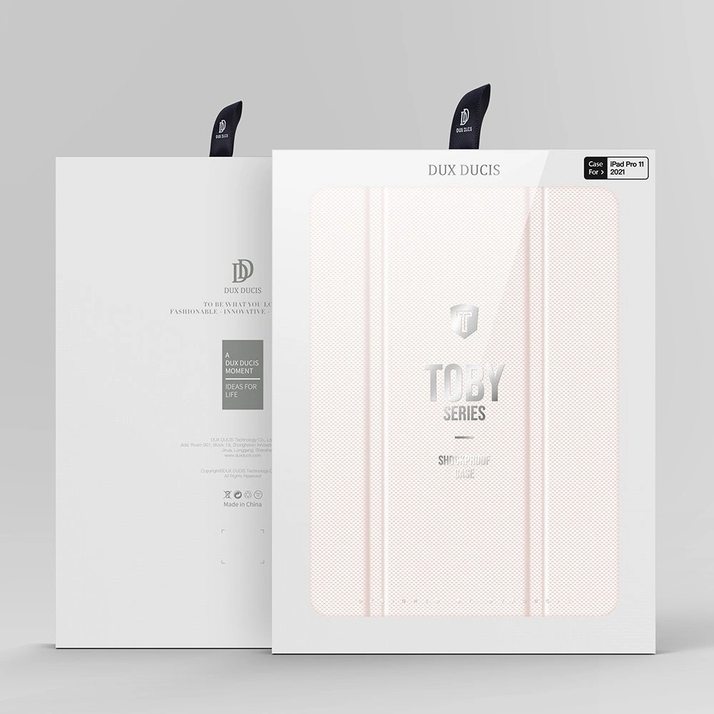 Hurtownia GSM - Etui Dux Ducis Toby Apple iPad Air 10.9 2020/2022 (4. și 5. generație) / iPad Air 11 2024 (6. generație) suport pentru creion roz - DDS615 - {ean13} - Hurt