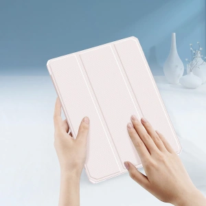 Hurtownia GSM - Case Dux Ducis Toby für Apple iPad Air 10.9 2020/2022 (4. und 5. Generation) / iPad Air 11 2024 (6. Generation) mit Stifthalter in Rosa - DDS615 - {ean13} - Hurt