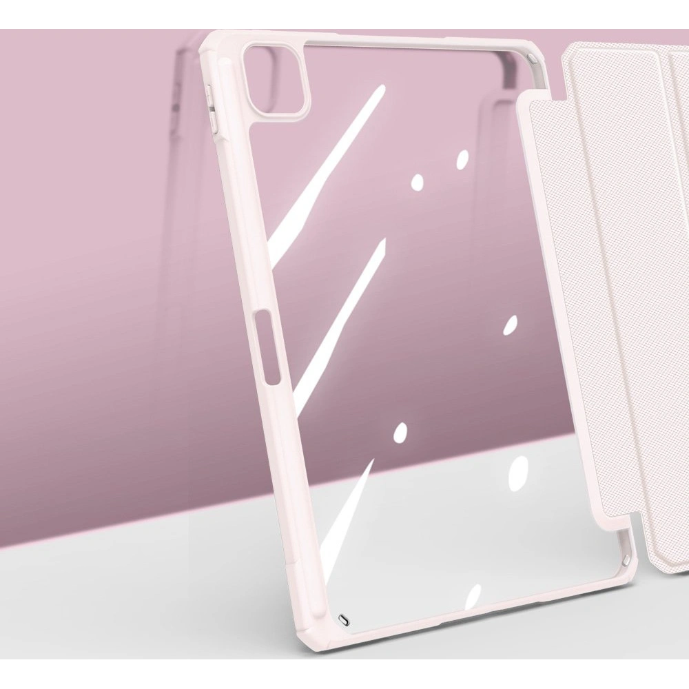 Hurtownia GSM - Etui Dux Ducis Toby Apple iPad Air 10.9 2020/2022 (4. și 5. generație) / iPad Air 11 2024 (6. generație) suport pentru creion roz - DDS615 - {ean13} - Hurt