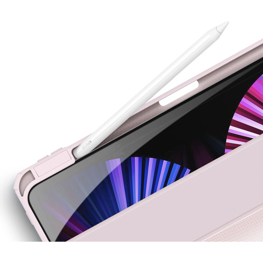Hurtownia GSM - Etui Dux Ducis Toby Apple iPad Air 10.9 2020/2022 (4. și 5. generație) / iPad Air 11 2024 (6. generație) suport pentru creion roz - DDS615 - {ean13} - Hurt