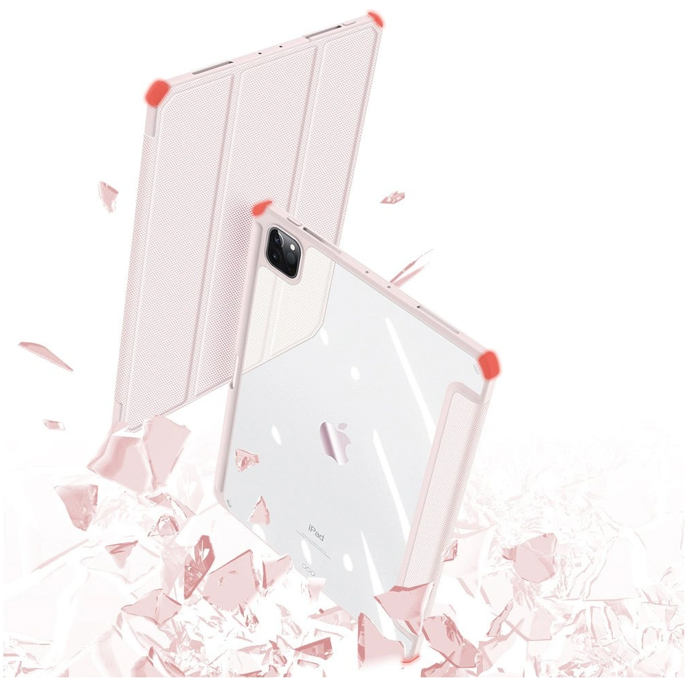 Hurtownia GSM - Etui Dux Ducis Toby Apple iPad Air 10.9 2020/2022 (4. și 5. generație) / iPad Air 11 2024 (6. generație) suport pentru creion roz - DDS615 - {ean13} - Hurt