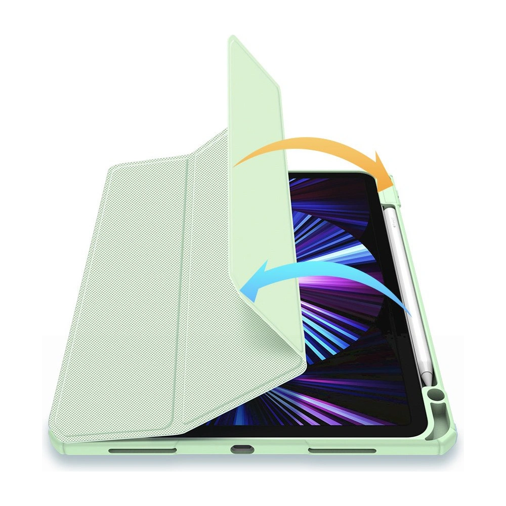 Hurtownia GSM - Etui Dux Ducis Toby Apple iPad Air 10.9 2020/2022 (4. și 5. generație) / iPad Air 11 2024 (6. generație) suport pentru creion verde - DDS616 - {ean13} - Hurt