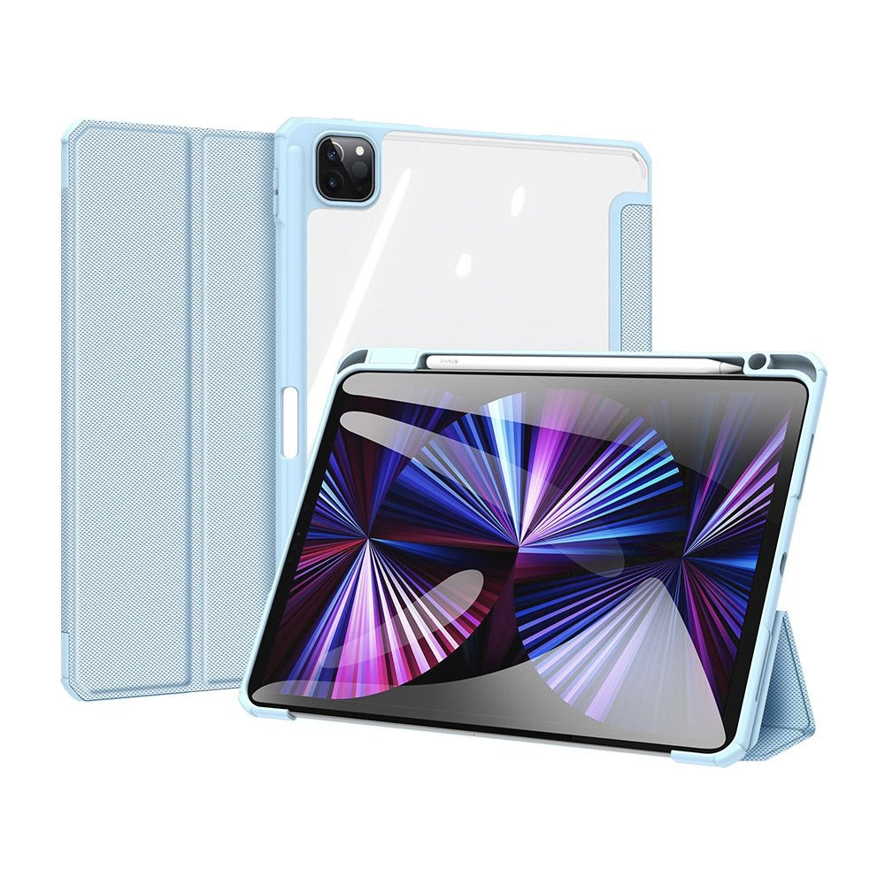 Hurtownia GSM - Etui Dux Ducis Toby Apple iPad Air 10.9 2020/2022 (4. și 5. generație) / iPad Air 11 2024 (6. generație) suport pentru stilou albastru - DDS617 - {ean13} - Hurt