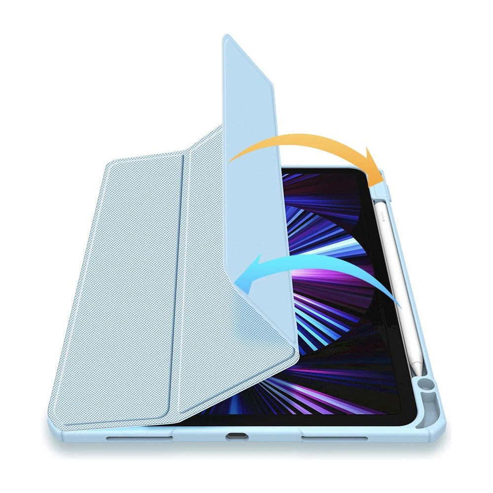 Hurtownia GSM - Etui Dux Ducis Toby Apple iPad Air 10.9 2020/2022 (4. a 5. generace) / iPad Air 11 2024 (6. generace) s držákem na pero modré - DDS617 - {ean13} - Hurt