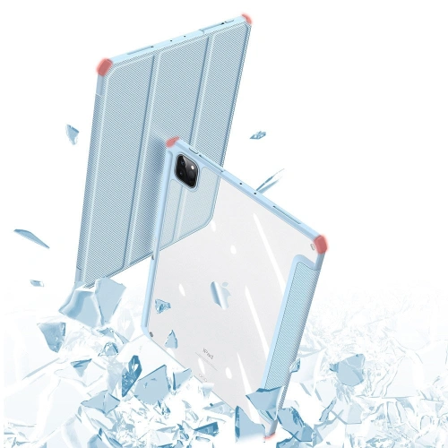 Etui Dux Ducis Toby Apple iPad Air 10.9 2020/2022 (4. i 5. generacji) / iPad Air 11 2024 (6. generacji) Pencil holder niebieski