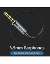 Wholesale USAMS EP-46 Earphones red 1,2m HSEP4602 - USA808 - {ean13} - Hurt