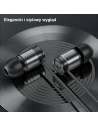 Wholesale USAMS EP-46 Earphones black 1,2m HSEP4603 - USA809 - {ean13} - Hurt