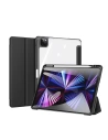 Dux Ducis Toby Case für Apple iPad Air 10.9 2020/2022 (4. und 5. Generation) / iPad Air 11 2024 (6. Generation) mit Stifthalter schwarz
