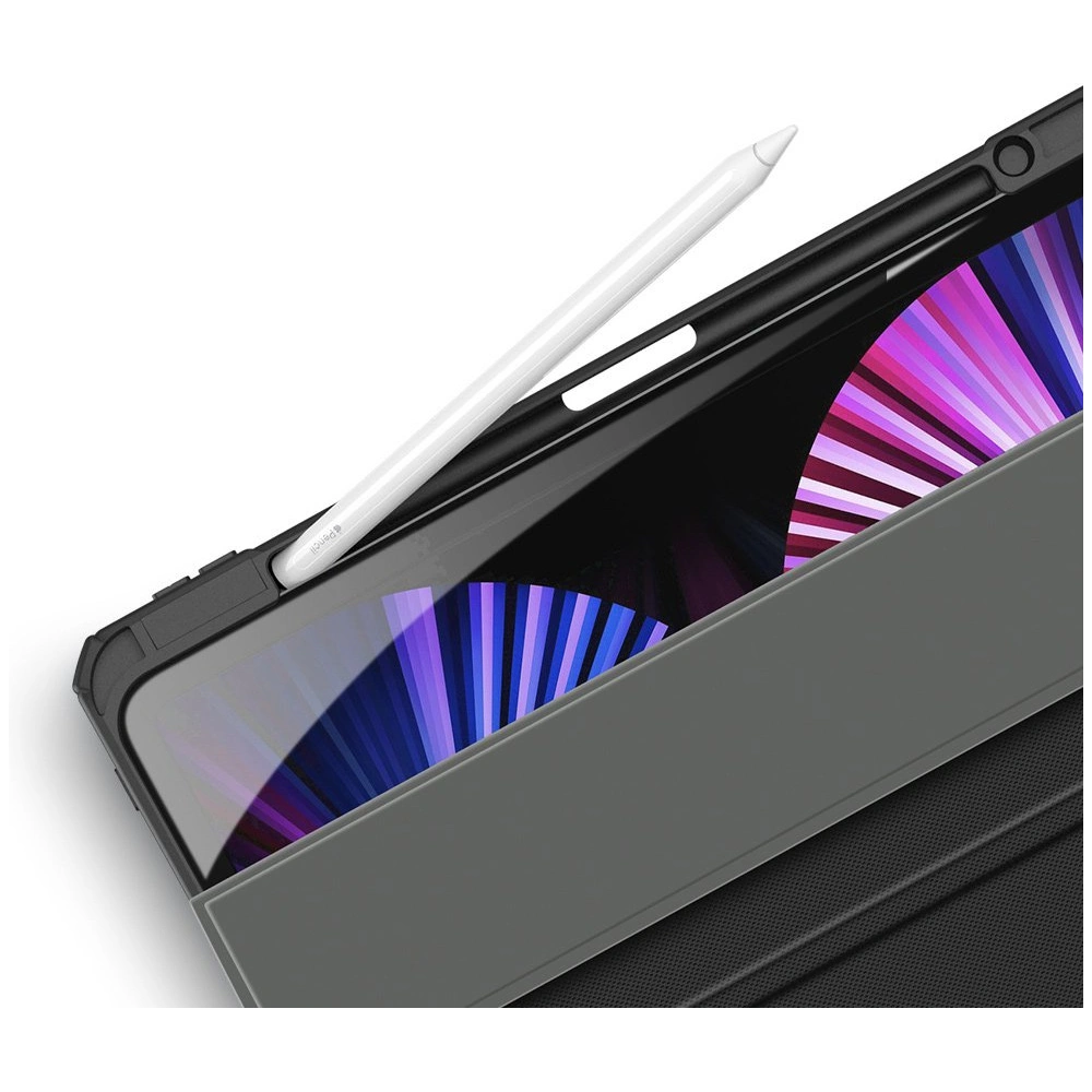 Hurtownia GSM - Dux Ducis Toby Case für Apple iPad Air 10.9 2020/2022 (4. und 5. Generation) / iPad Air 11 2024 (6. Generation) mit Stifthalter schwarz - DDS618 - {ean13} - Hurt