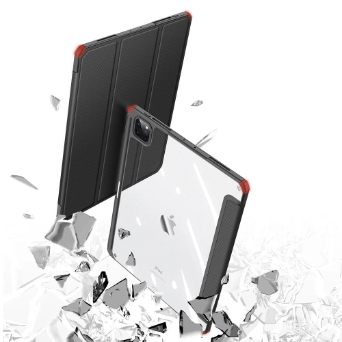 Etui Dux Ducis Toby Apple iPad Air 10.9 2020/2022 (4. i 5. generacji) / iPad Air 11 2024 (6. generacji) Pencil holder czarny