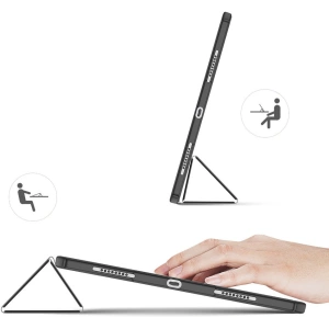 Hurtownia GSM - Etui Dux Ducis Toby Apple iPad Air 10.9 2020/2022 (a 4-a și a 5-a generație) / iPad Air 11 2024 (a 6-a generație) suport pentru creion negru - DDS618 - {ean13} - Hurt