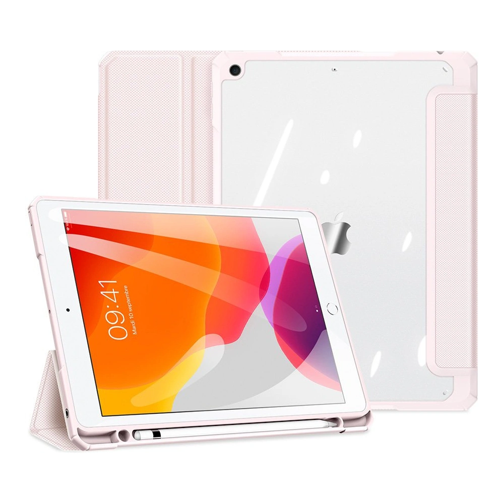 Wholesale Dux Ducis Toby Apple iPad 10.2 2019/2020/2021 (7, 8, 9 gen) Pencil holder pink - DDS619 - {ean13} - Hurt