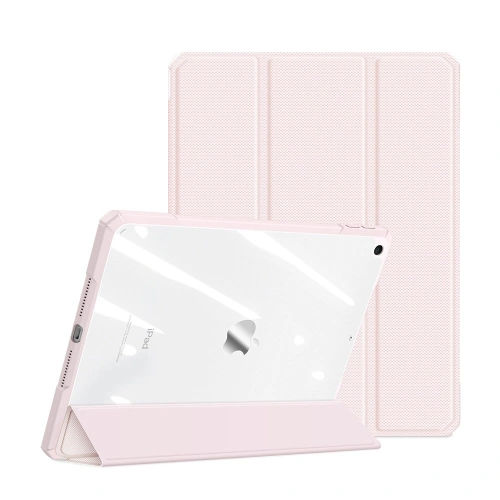Etui Dux Ducis Toby Apple iPad 10.2 2019/2020/2021 (7., 8. i 9. generacji) Pencil holder różowy