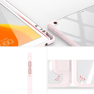 Wholesale Dux Ducis Toby Apple iPad 10.2 2019/2020/2021 (7, 8, 9 gen) Pencil holder pink - DDS619 - {ean13} - Hurt