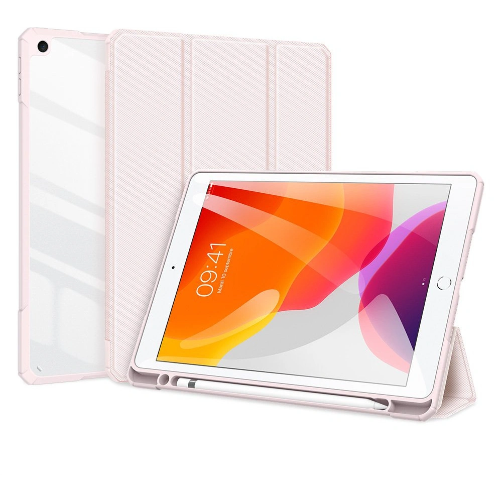 Wholesale Dux Ducis Toby Apple iPad 10.2 2019/2020/2021 (7, 8, 9 gen) Pencil holder pink - DDS619 - {ean13} - Hurt