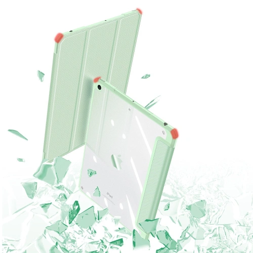 Etui Dux Ducis Toby Apple iPad 10.2 2019/2020/2021 (7., 8. i 9. generacji) Pencil holder zielony
