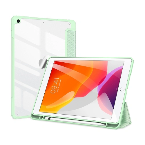 Etui Dux Ducis Toby Apple iPad 10.2 2019/2020/2021 (7., 8. i 9. generacji) Pencil holder zielony