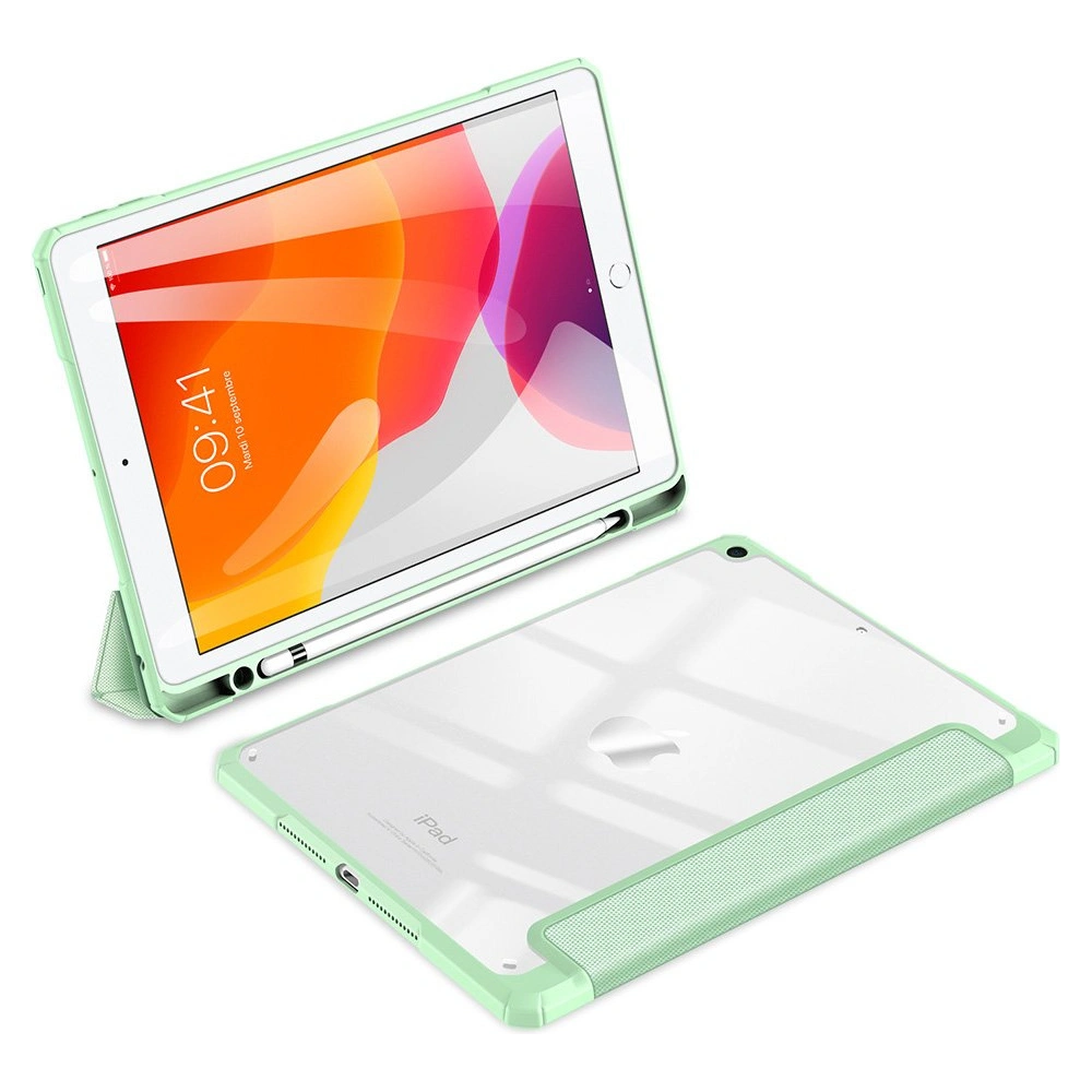 Wholesale Dux Ducis Toby Apple iPad 10.2 2019/2020/2021 (7, 8, 9 gen) Pencil holder green - DDS620 - {ean13} - Hurt