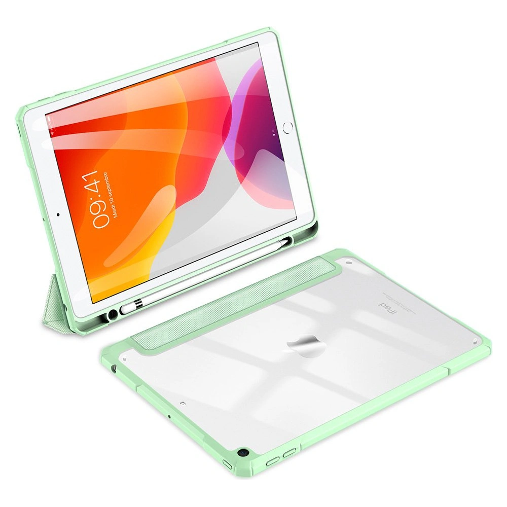 Wholesale Dux Ducis Toby Apple iPad 10.2 2019/2020/2021 (7, 8, 9 gen) Pencil holder green - DDS620 - {ean13} - Hurt