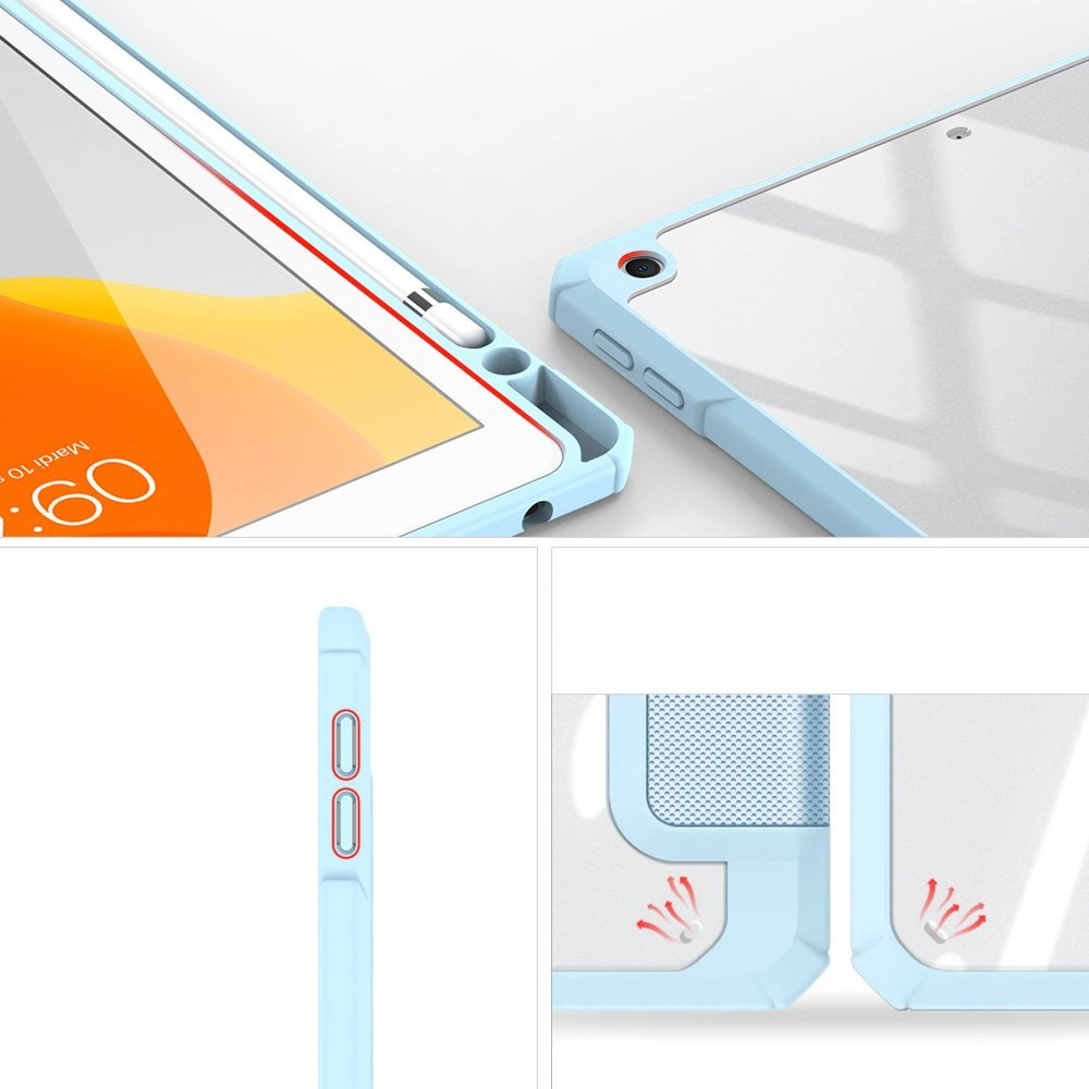 Wholesale Dux Ducis Toby Apple iPad 10.2 2019/2020/2021 (7, 8, 9 gen) Pencil holder blue - DDS621 - {ean13} - Hurt
