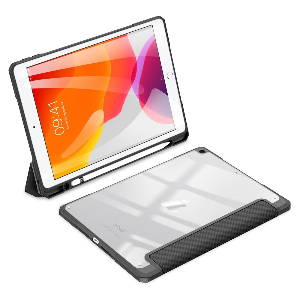 Hurtownia GSM - Etui Dux Ducis Toby Apple iPad 10.2 2019/2020/2021 (7., 8. și 9. generație) suport pentru creion negru - DDS622 - {ean13} - Hurt