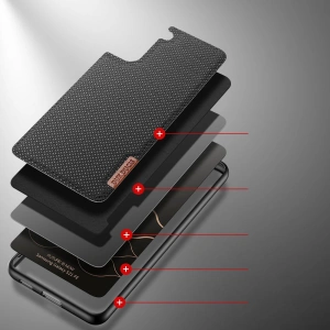 Hurtownia GSM - Etui Dux Ducis Fino Samsung Galaxy S21 FE černé - DDS623 - {ean13} - Hurt