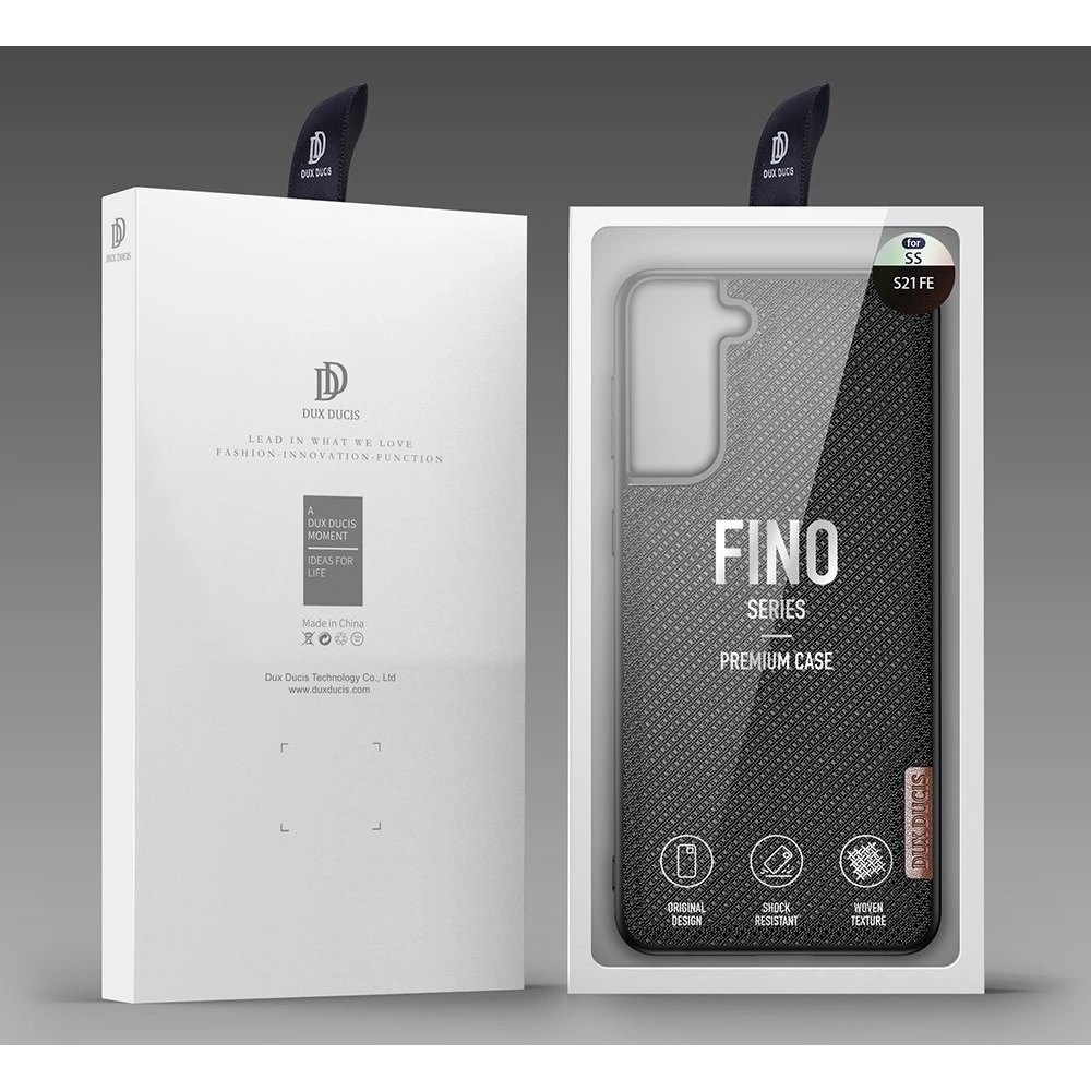 Case Dux Ducis Fino Samsung Galaxy S21 FE schwarz
