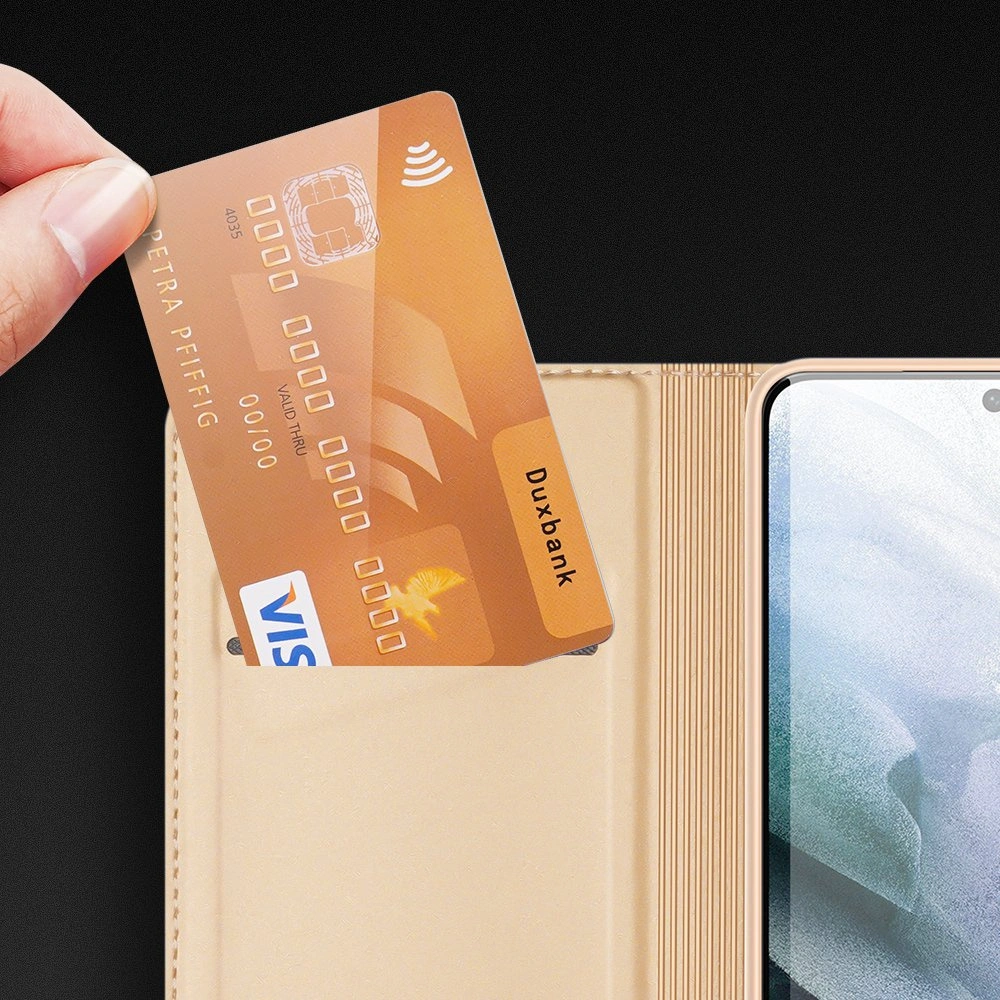 Etui Dux Ducis Skin Pro Samsung Galaxy S21 FE złoty
