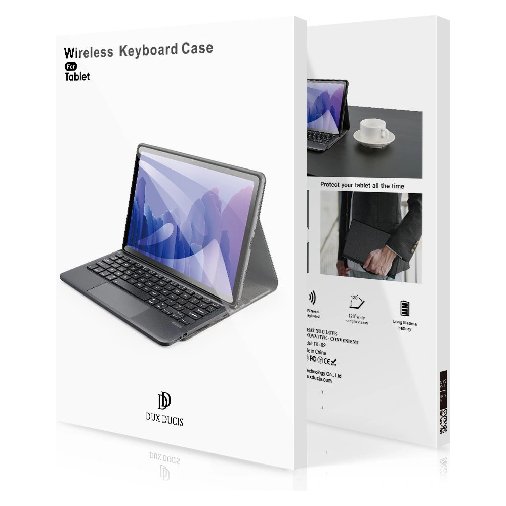 Hurtownia GSM - Etui Dux Ducis Touchpad Keyboard Case Bluetooth Samsung Galaxy Tab A7 10.4 2020 černý - DDS629 - {ean13} - Hurt
