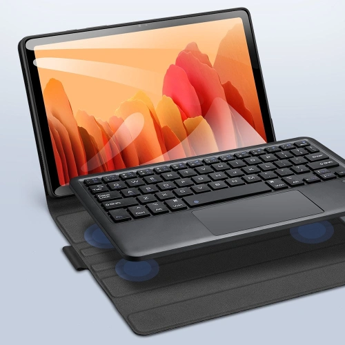 Etui Dux Ducis Touchpad Keyboard Case Bluetooth Samsung Galaxy Tab A7 10.4 2020 czarny