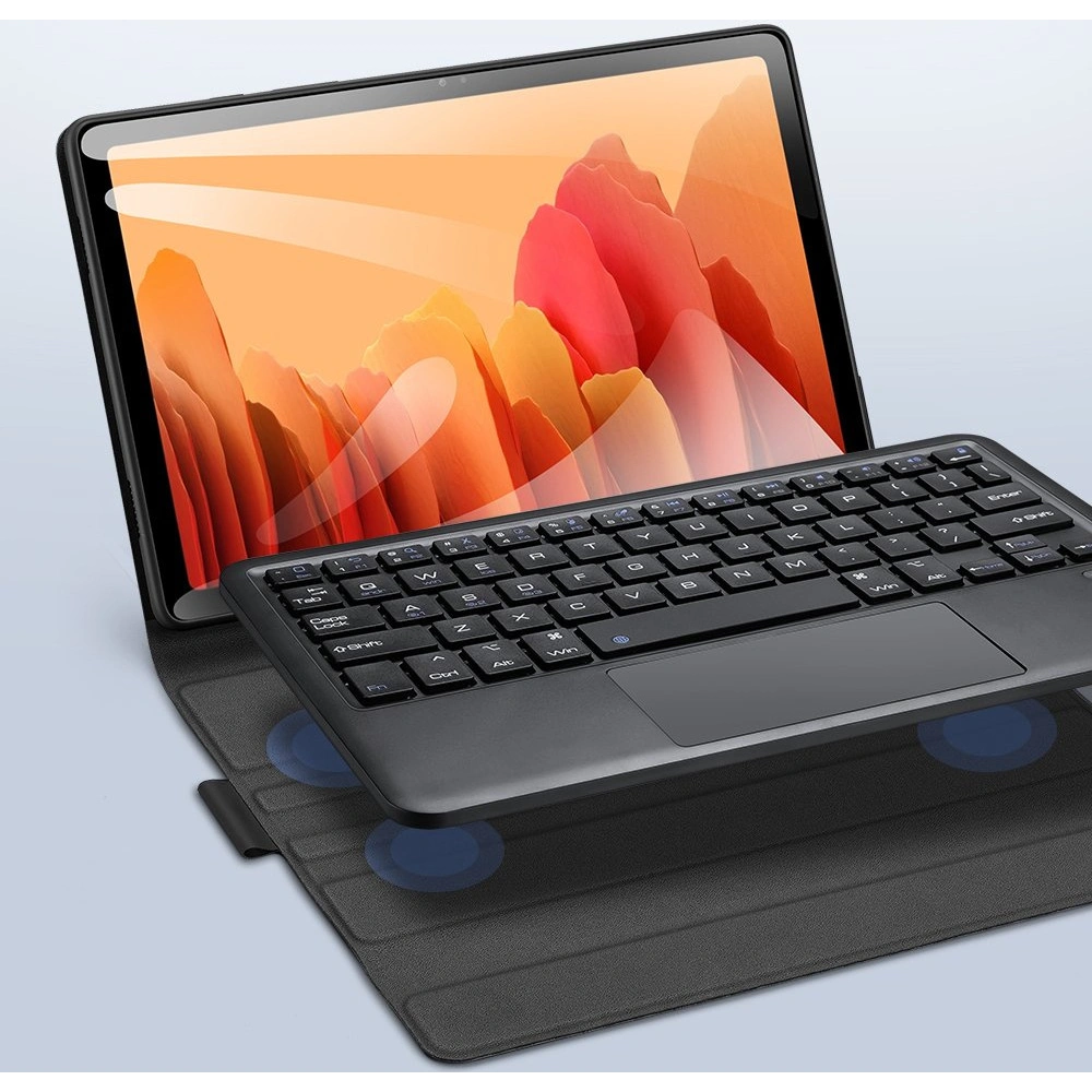 Hurtownia GSM - Etui Dux Ducis Touchpad Keyboard Case Bluetooth Samsung Galaxy Tab A7 10.4 2020 černý - DDS629 - {ean13} - Hurt