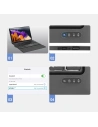 Wholesale Dux Ducis Touchpad Keyboard Case Bluetooth Samsung Galaxy Tab S8/Tab S7 black - DDS631 - {ean13} - Hurt
